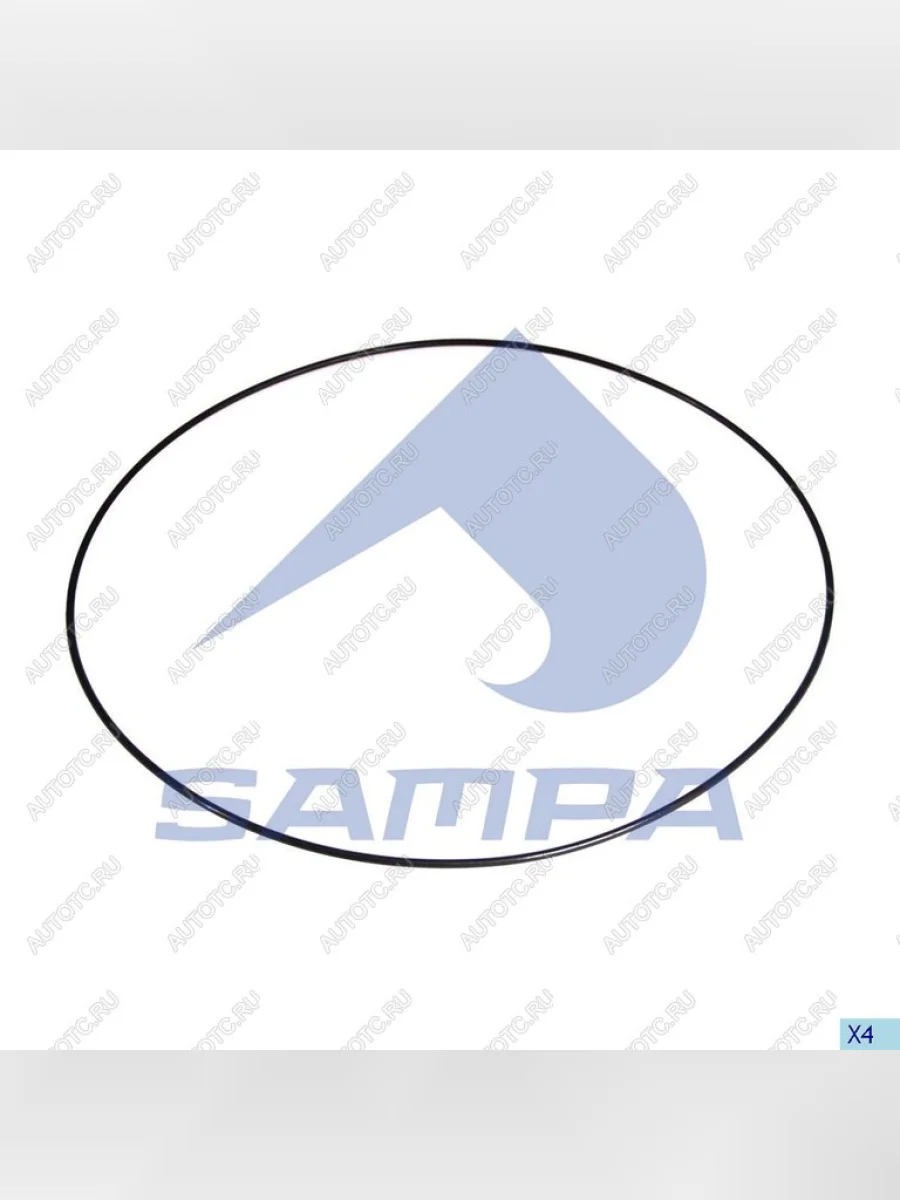 Кольцо уплотнительное VOLVO FH ступицы (248х3мм) SAMPA SAMPA 032.187 с доставкой в г. Кемерово