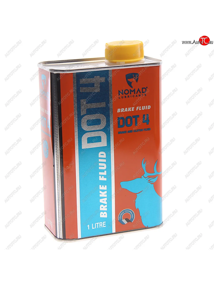 Жидкость тормозная DOT-4 1л NOMAD NOMAD 6290360905327 с доставкой в г. Кемерово