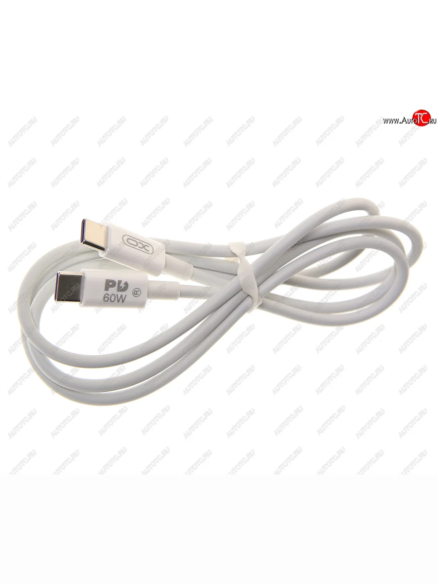 Кабель USB Type C-USB Type C 1м белый XO XO nb-q190a white с доставкой в г. Кемерово