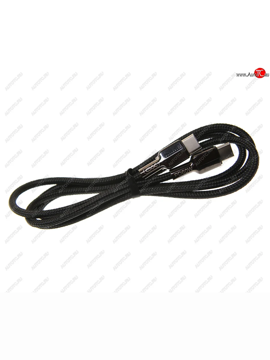Кабель USB Type C-USB Type C 1м черный XO XO nb183b black с доставкой в г. Кемерово