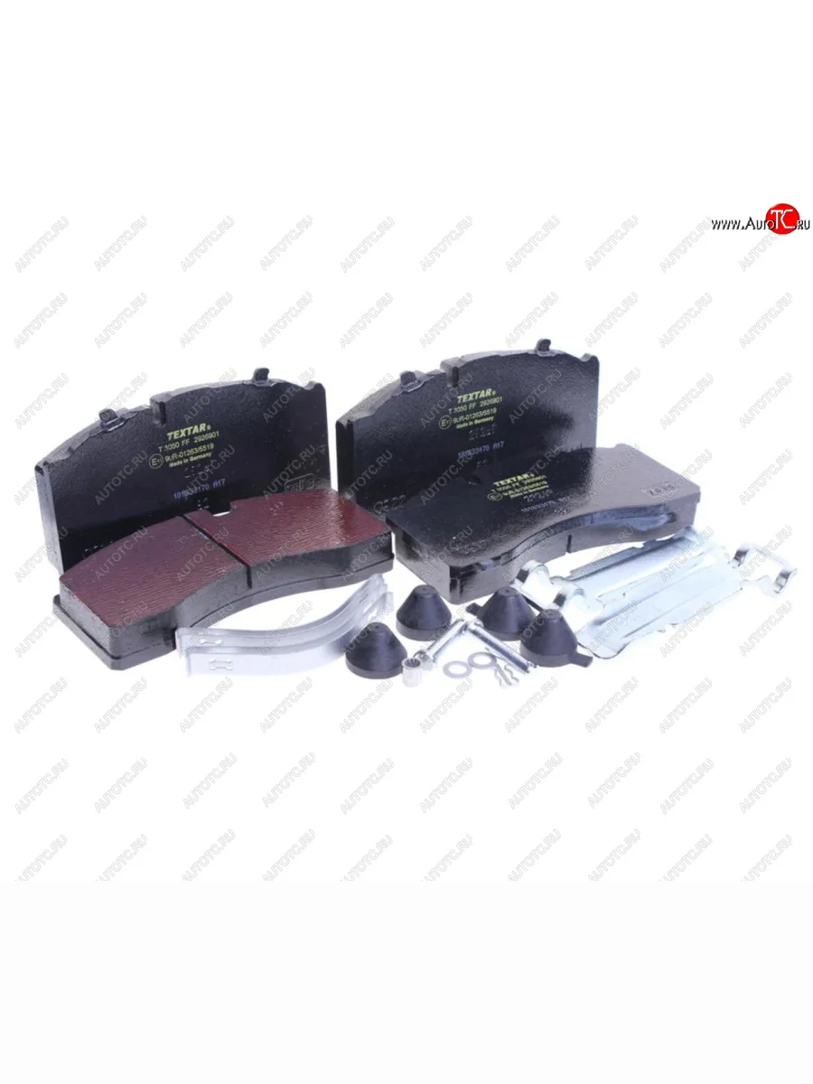 Колодки тормозные MERCEDES SAF дисковые (211x108x30) (4шт.) TEXTAR TEXTAR 2926901 с доставкой в г. Кемерово