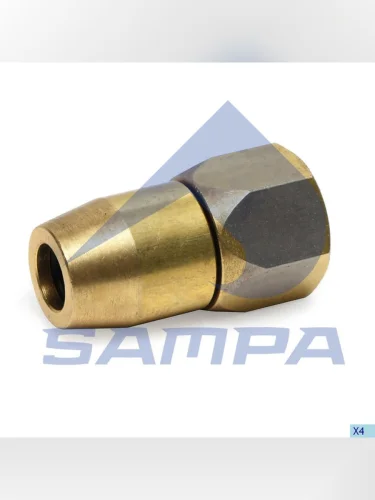 Соединитель трубки ПВХ полиамид d=8мм прямой SAMPA SAMPA 042.196 SAMPA 042.196