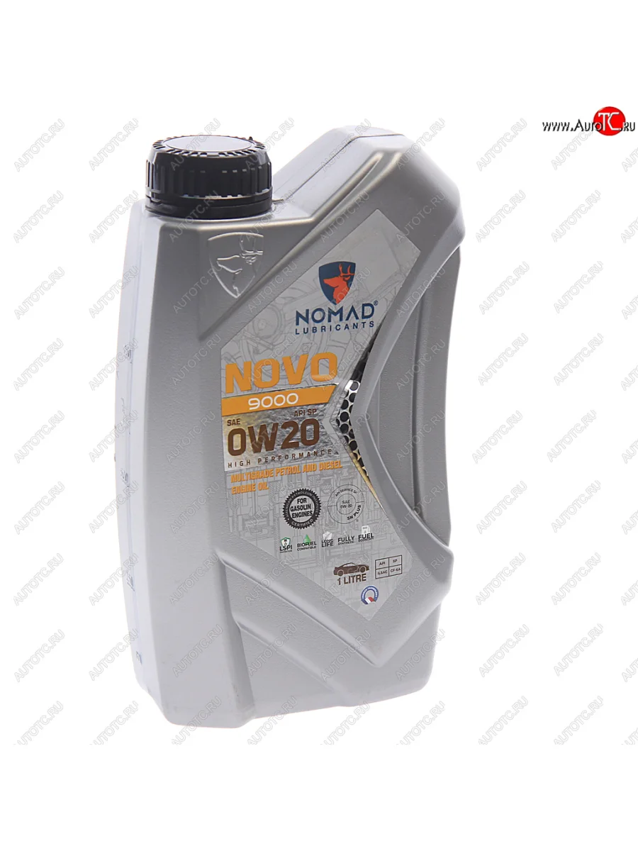 Масло моторное NOVO 9000 SP 0W20 синт.1л NOMAD NOMAD 6297001279311 с доставкой в г. Кемерово