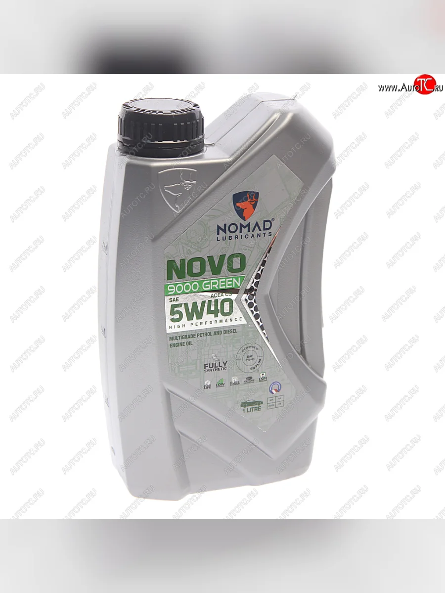 Масло моторное NOVO 9000 GREEN C3 5W40 синт.1л NOMAD NOMAD 6290360901039 с доставкой в г. Кемерово