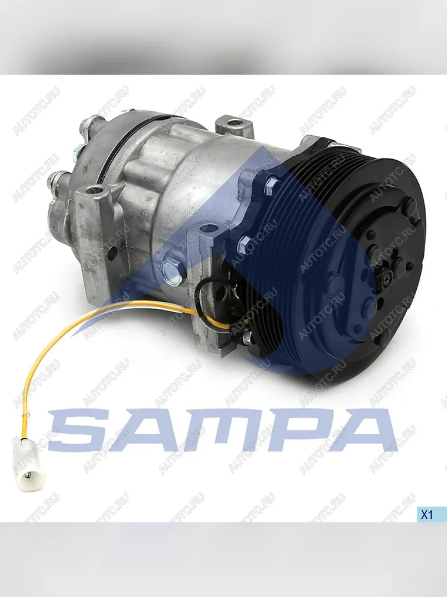 Компрессор VOLVO FH12 (93-) кондиционера SAMPA SAMPA 035.269 с доставкой в г. Кемерово