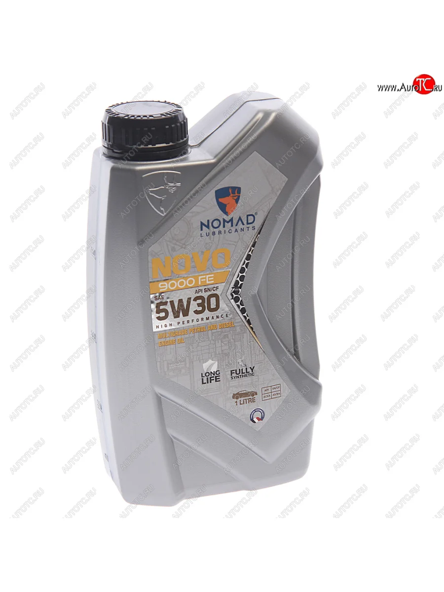 Масло моторное NOVO 9000 FE 5W30 синт.1л NOMAD NOMAD 6290360905815 с доставкой в г. Кемерово