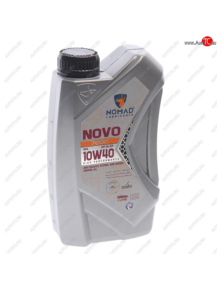 Масло моторное NOVO 7000 SLCF 10W40 псинт.1л NOMAD NOMAD 6297001279540 с доставкой в г. Кемерово