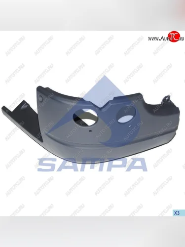 Бампер SCANIA P,G,R,T series правая часть SAMPA SAMPA 18400137