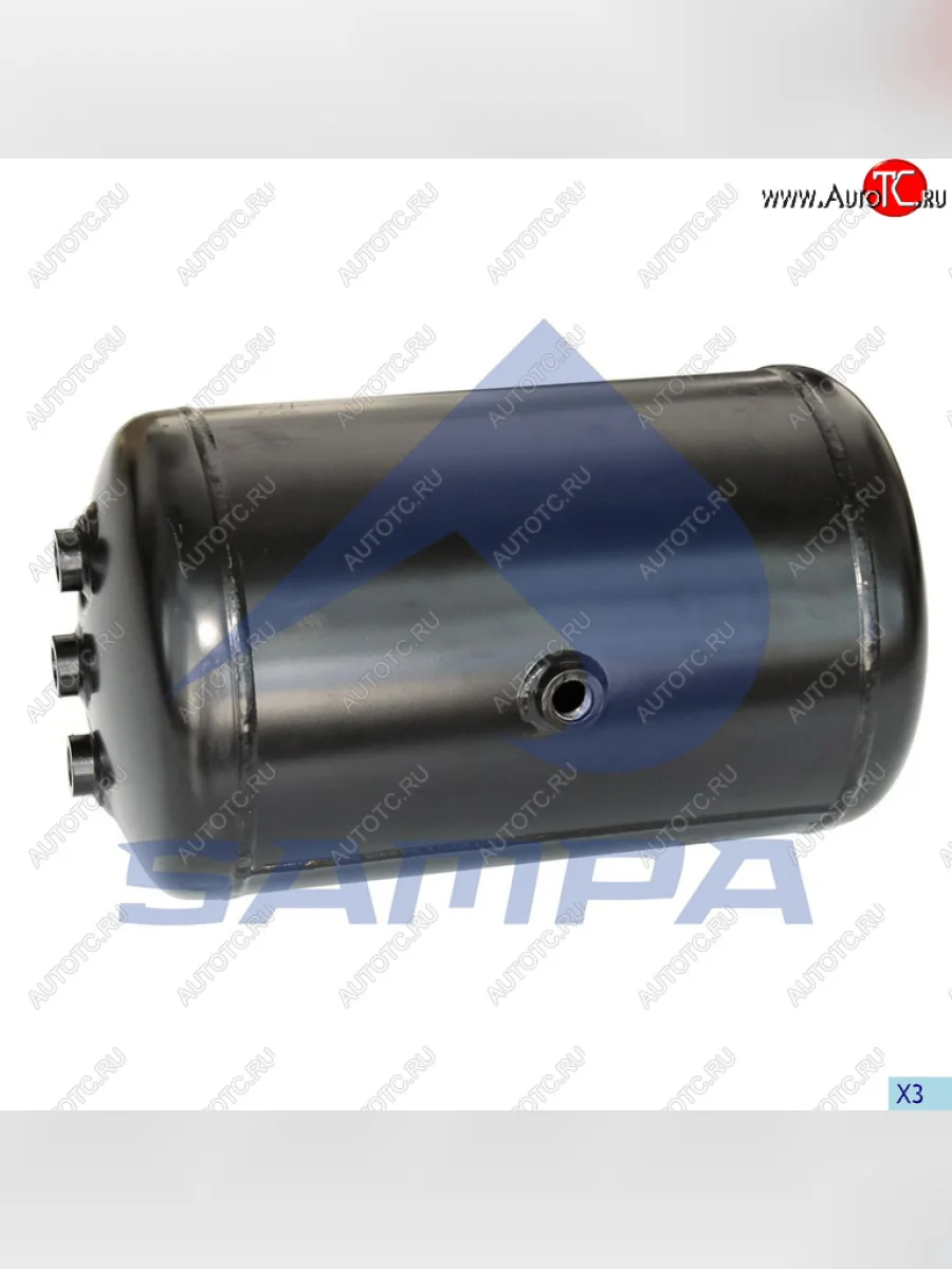 Баллон воздушный MERCEDES Actros,Atego,Axor ресивер SAMPA SAMPA 05100052  в Самаре Самарской области