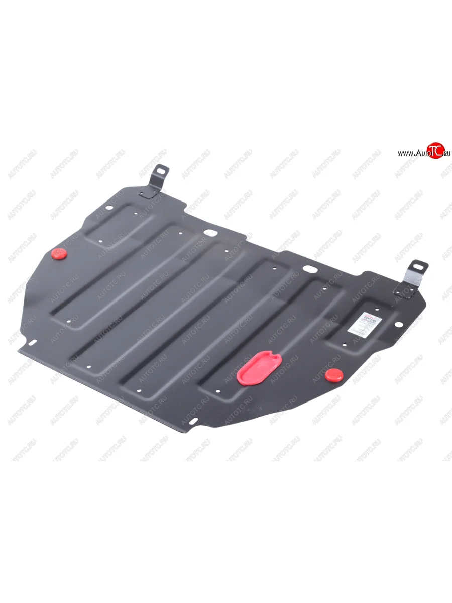 Защита картера и КПП HYUNDAI Accent (04-) (с крепежом) АВТОБРОНЯ АВТОБРОНЯ 111.02301.1 с доставкой в г. Кемерово