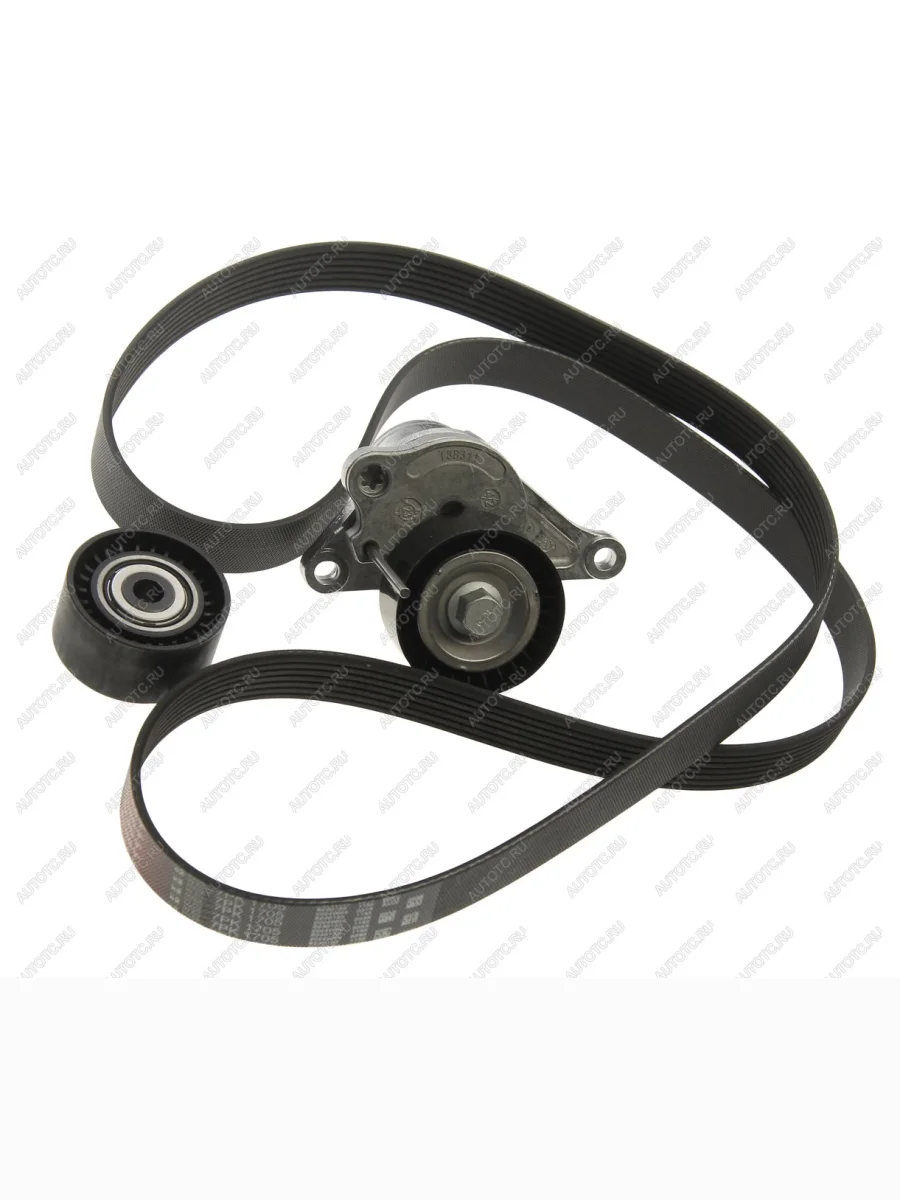 Комплект приводного ремня NISSAN Qashqai (07-13),X-Trail (07-) (2.0 DCI) комплект GATES GATES k017pk1705 с доставкой в г. Кемерово