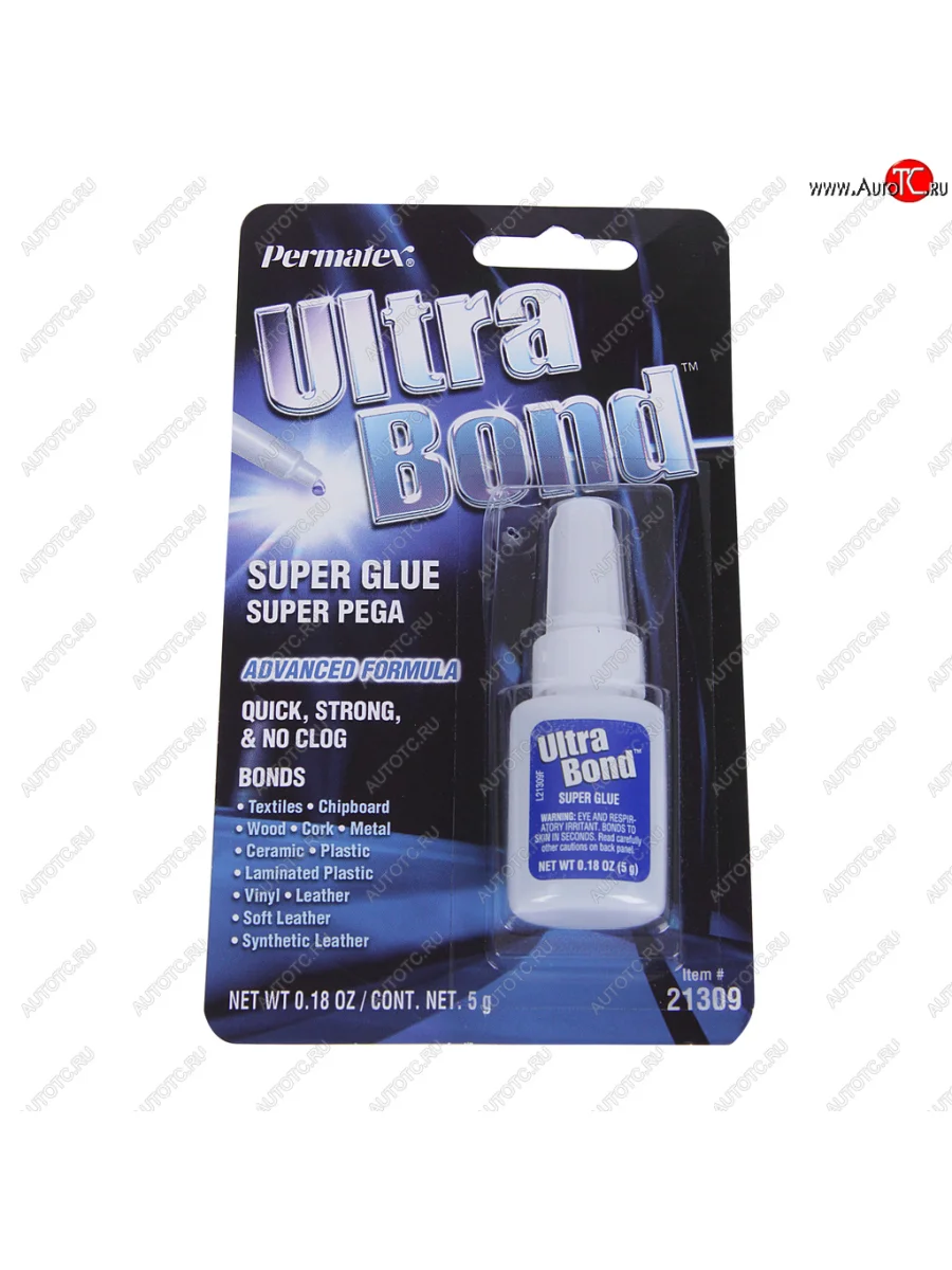 Клей-супер универсальный гель 5г Ultra Bond PERMATEX PERMATEX 21309 с доставкой в г. Кемерово