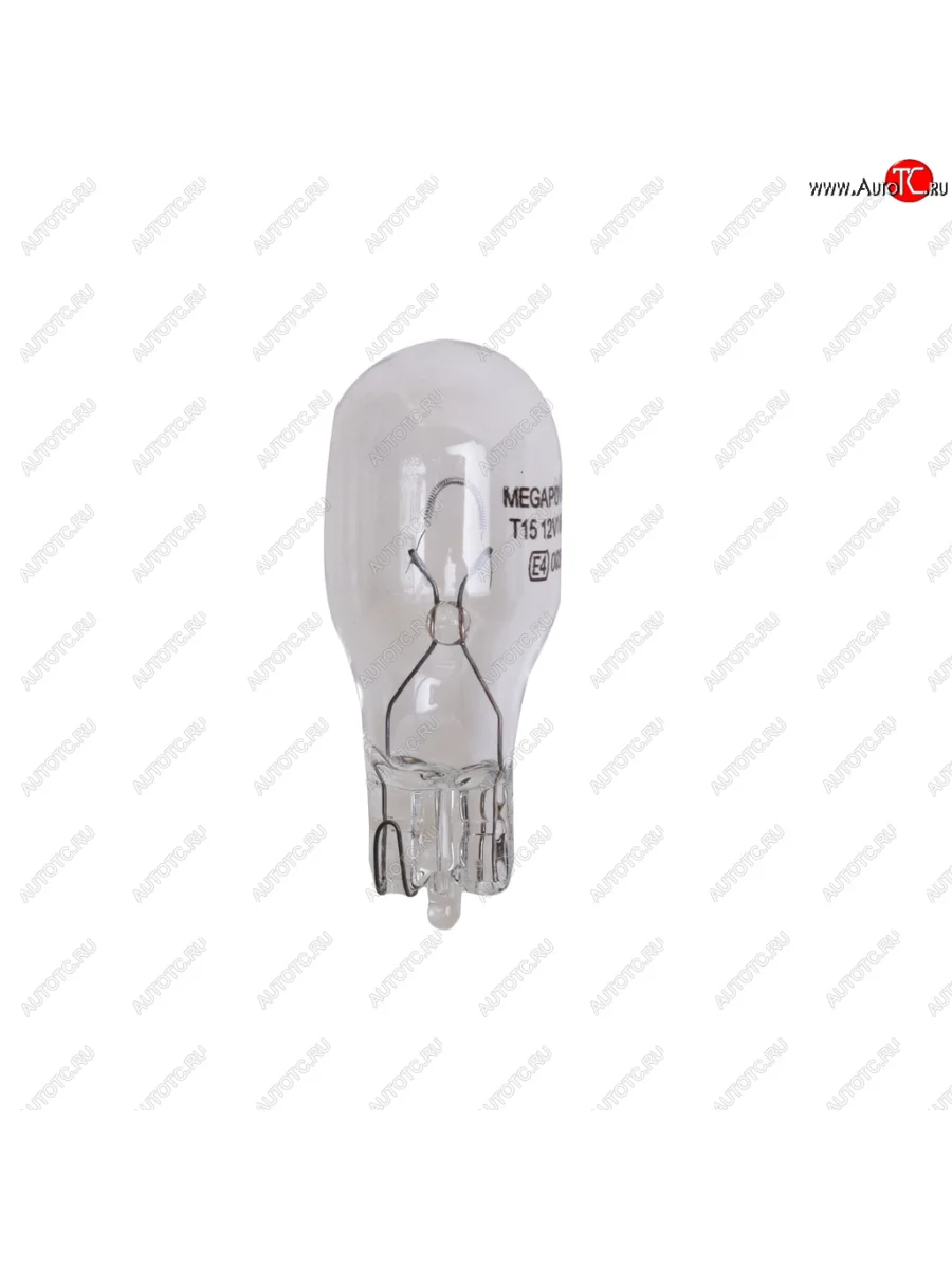 Лампа 12V W16W W2.1x9.5d Standart MEGAPOWER MEGAPOWER 370-33-065 с доставкой в г. Кемерово