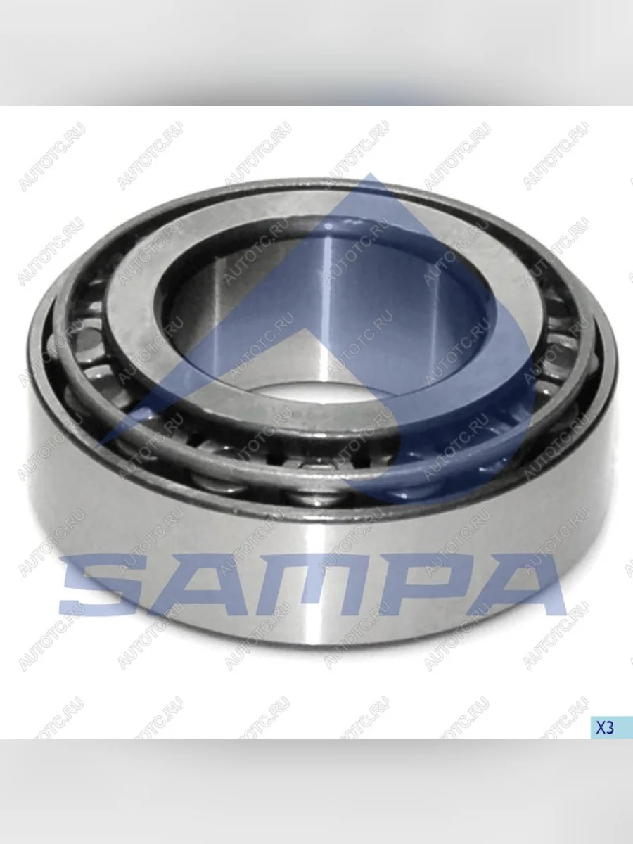 Подшипник ступицы SCANIA VOLVO передней внутренний (60х115х40мм) SAMPA SAMPA 041.271 с доставкой в г. Кемерово