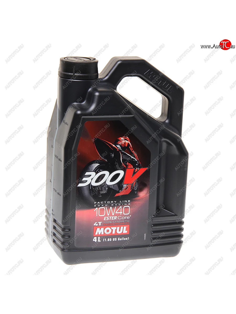 Масло моторное для 4-х тактных двигателей 300V 4T FACTOTY LINE 10W40 синт.4л MOTUL MOTUL 104121 с доставкой в г. Кемерово