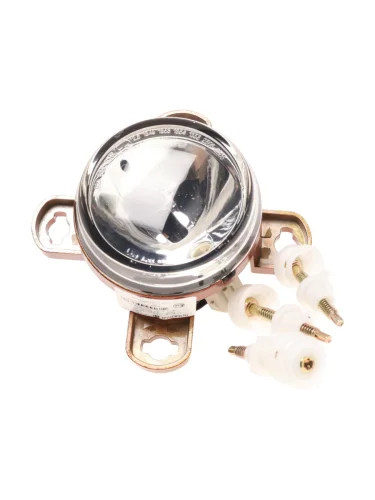 Фара дальнего света МАЗ НЕФАЗ ПАЗ МТЗ ПТЗ УРАЛ КАМАЗ с габаритным огнем бл РУДЕНСК РУДЕНСК 112.15.48.3711-03 бл