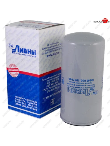 Элемент фильтрующий КАМАЗ масляный тонкой очистки Ливны ЛИВНЫ эфм 066.1017040