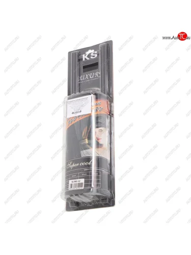 Шторка автомобильная для боковых стекол 62х40см ролик черная 2шт. LUXURY LUXURY ks-w40 ткань