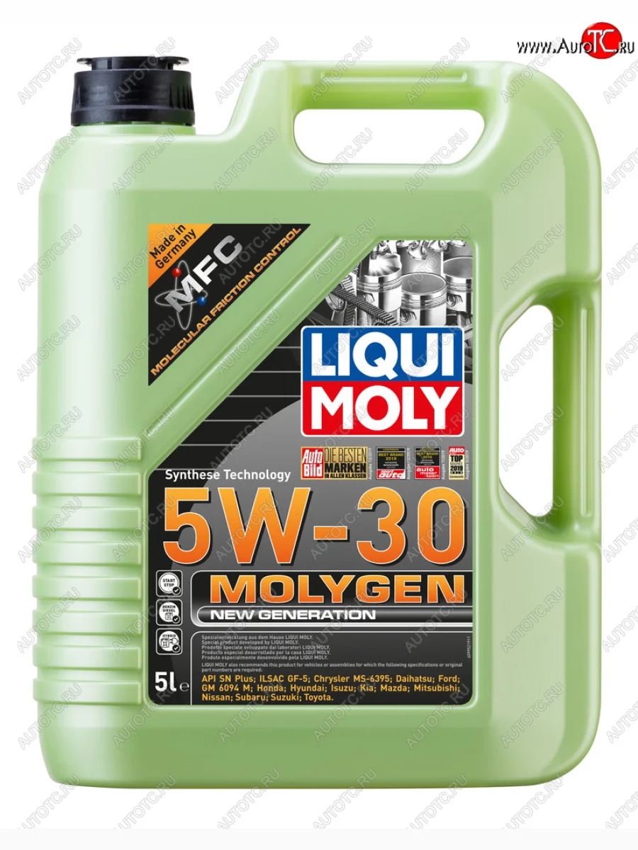 Масло моторное MOLYGEN NEW GENERATION 5W30 синт.5л LIQUI MOLY LIQUI MOLY 9043 LIQUI MOLY 9043 с доставкой в г. Кемерово