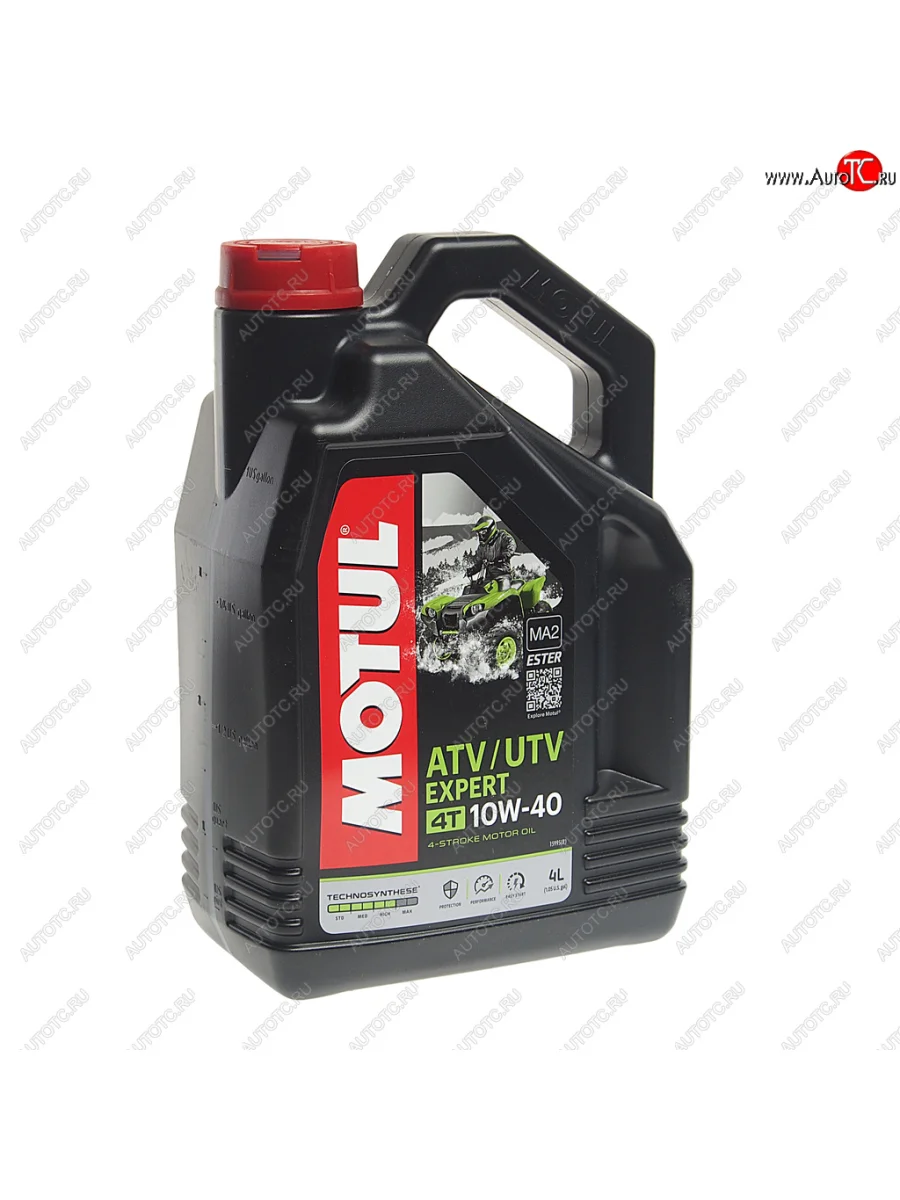 Масло моторное для 4-х тактных двигателей ATV-UTV EXPERT 4T 10W40 п/синт.4л MOTUL MOTUL 105939 MOTUL 105939 с доставкой в г. Кемерово