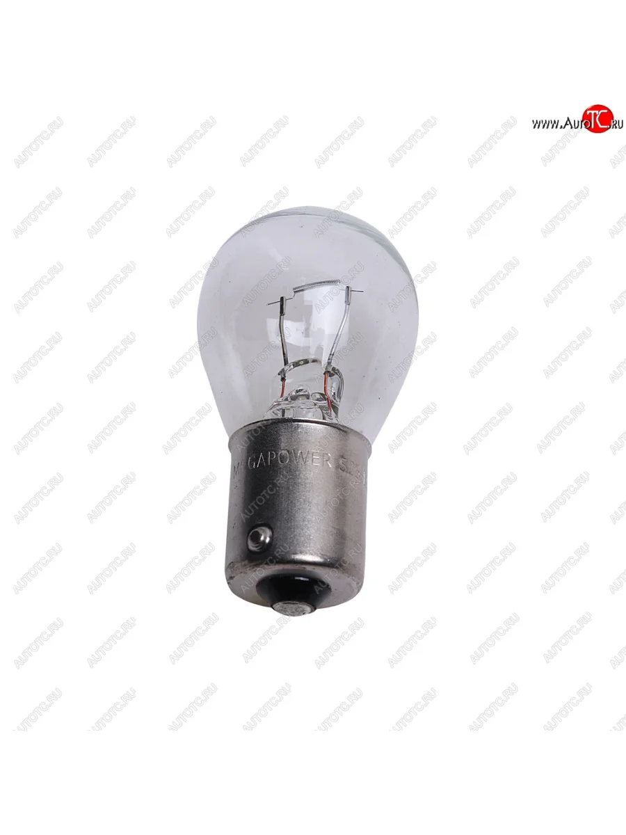 Лампа 12V P21W BA15s Standart MEGAPOWER MEGAPOWER 370-33-053 с доставкой в г. Кемерово