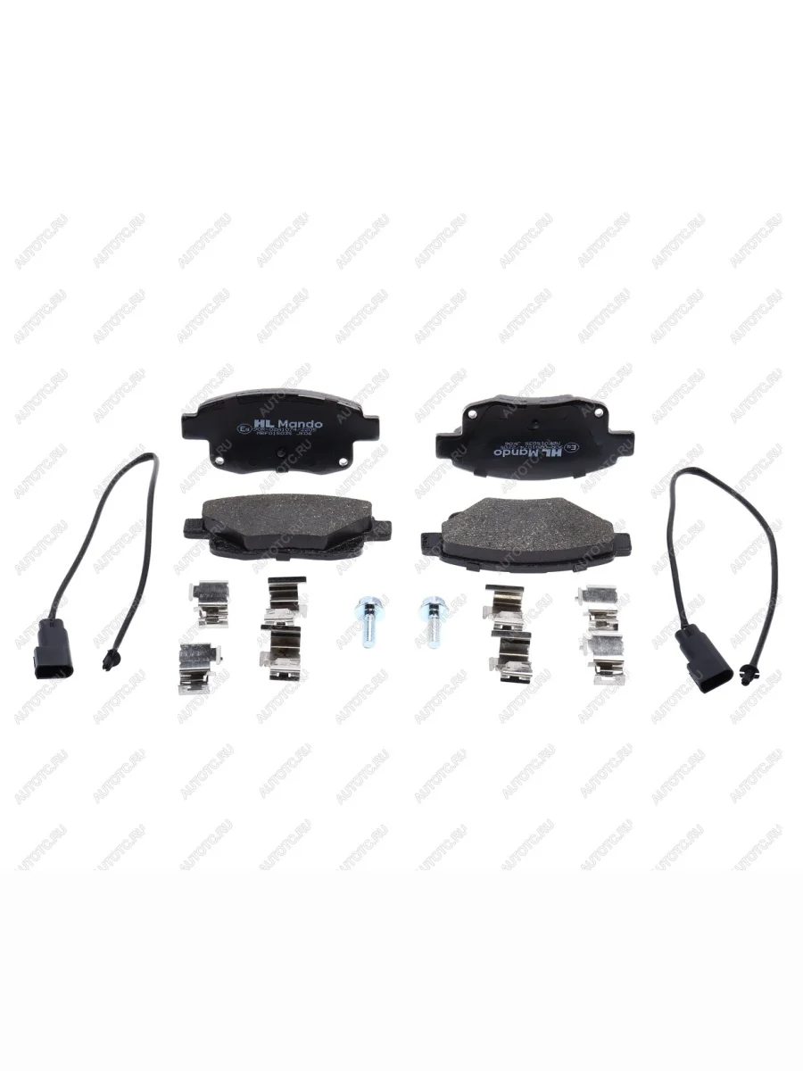 Колодки тормозные FORD Transit (06-) задние (4шт.) MANDO MANDO mbf015035 с доставкой в г. Кемерово