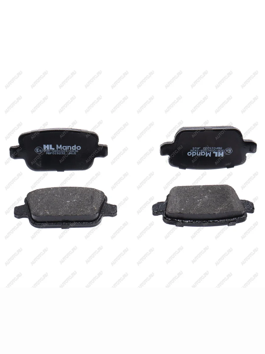 Колодки тормозные FORD Galaxy,Mondeo LAND ROVER Freelander задние (4шт.) MANDO MANDO mbf015232 MANDO mbf015232 с доставкой в г. Кемерово