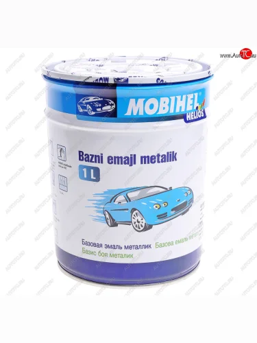 Краска 690 снежная королева металлик 1л Helios MOBIHEL MOBIHEL 41982702