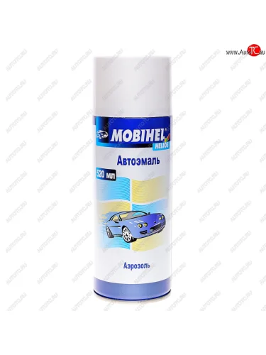 Краска 601 черная аэрозоль 520мл Helios MOBIHEL MOBIHEL 40467602а MOBIHEL 40467602а