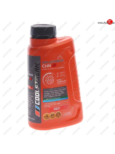 Антифриз красный -40C 1.1кг1л CHN COOL STREAM COOL STREAM cs-011401-rd