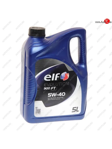 Масло моторное EVOLUTION 900 FT 5W40 синт.5л ELF ELF 213917