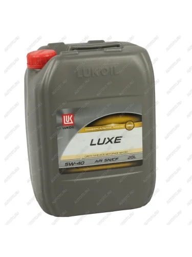 Масло моторное ЛЮКС A3B3B4SNCF 5W40 синт.20л17кг ЛУКОЙЛ LUKOIL 3052087