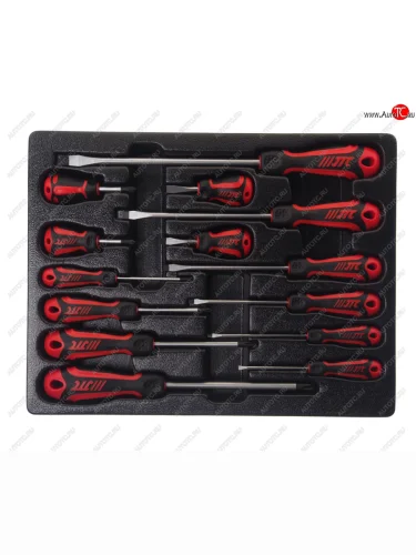 Набор отверток 14 предметов JTC  jtc-7690