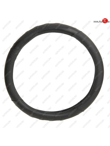 Оплетка руля (M) 37-39см черная кожа PANDORA-A PANDORA-A pa5009 bk