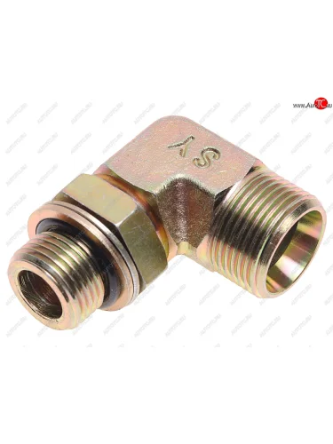 Штуцер SHACMAN SHAANXI механизма рулевого ГУРа (угловой) OE SHACMAN sz947000825