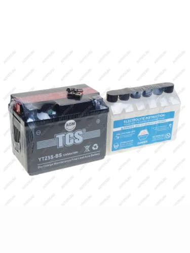 Аккумулятор TCS AGM 5Ач TCS 6ст5 ytz5s-bs