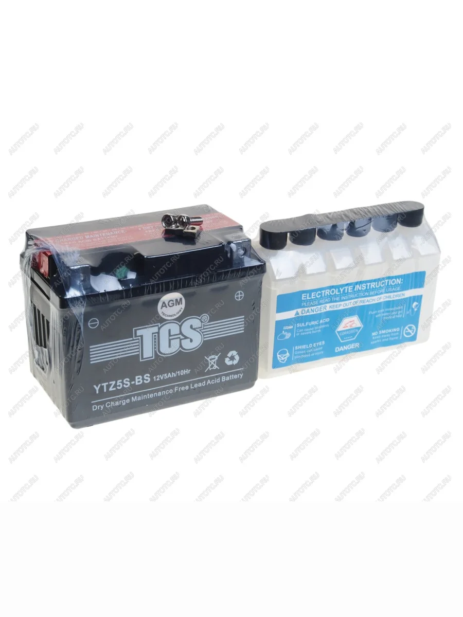 Аккумулятор TCS AGM 5Ач TCS 6ст5 ytz5s-bs  в Самаре Самарской области