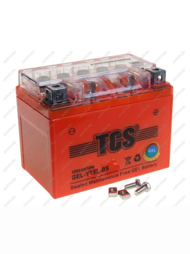 Аккумулятор TCS GEL 4Ач TCS 6ст4 yt4l-bs