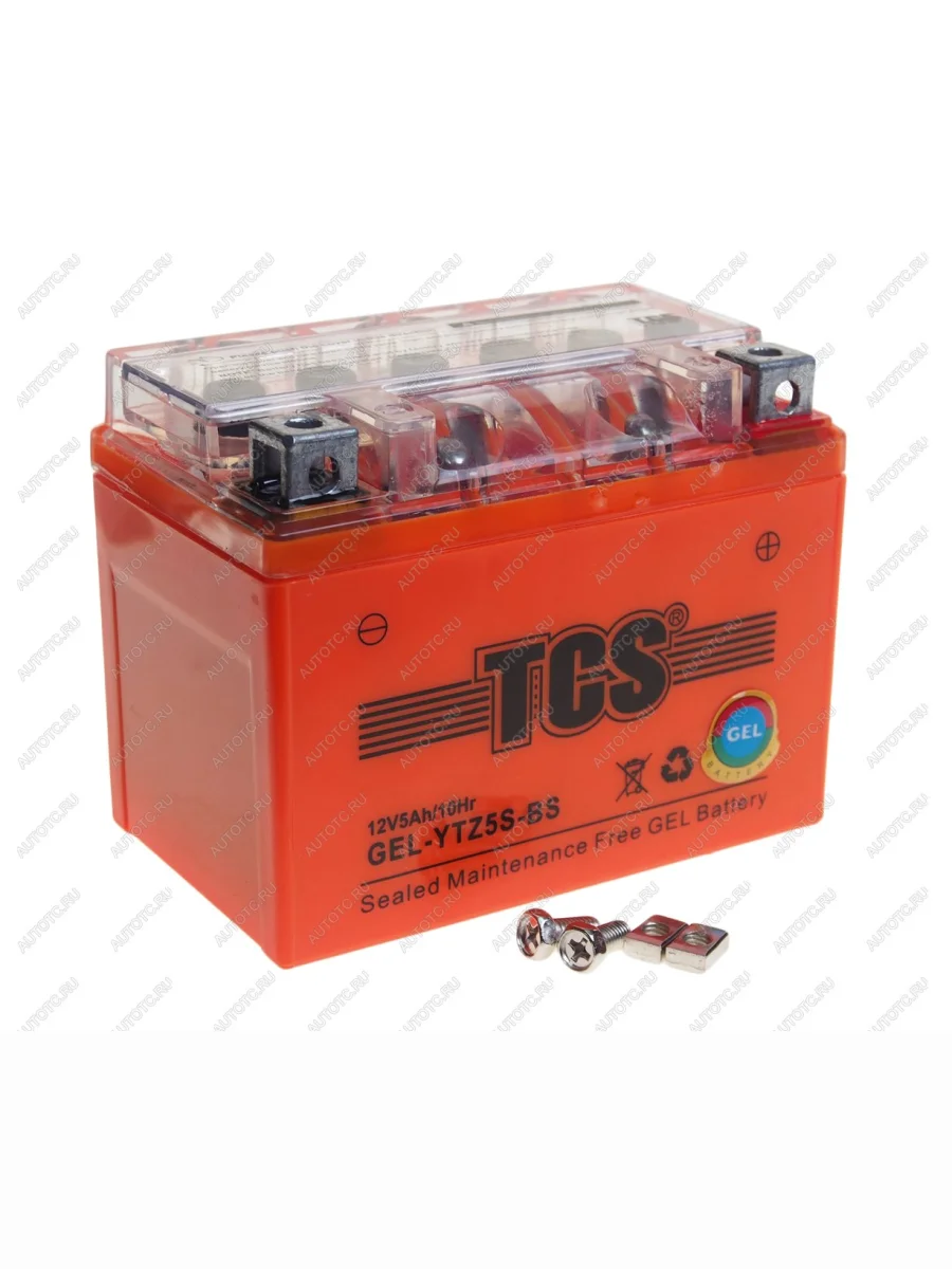 Аккумулятор TCS GEL 5Ач TCS 6ст5 ytz5s-bs gel  в Самаре Самарской области