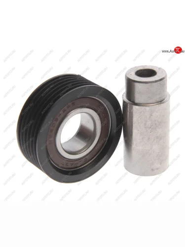 Ролик натяжной ГАЗ-3302 дв.УМЗ-4216 с осью комплект (ручейковый) АВТОБОБ АВТОБОБ 42164.1308086