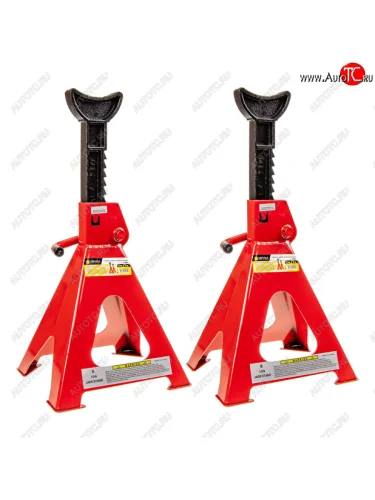 Стойка ремонтная 6т h=380-600мм 2шт. ЭВРИКА ЭВРИКА er-89006