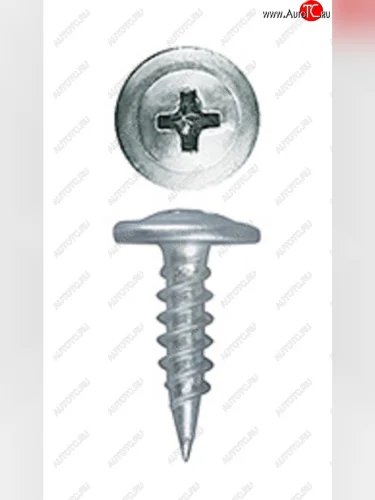 Саморез 4.2х16мм PH2 (18шт.) с прессшайбой для листового металла цинк ЗУБР ЗУБР 4-300196-42-016