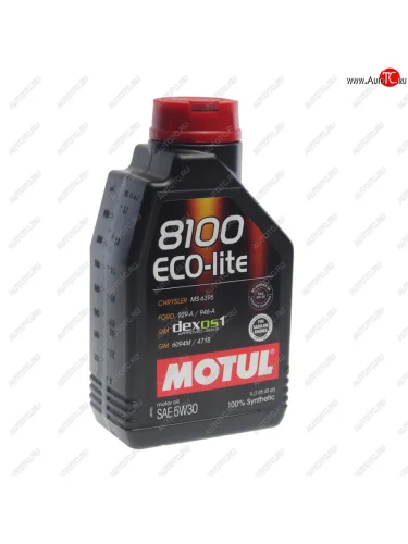 Масло моторное 8100 ECO-LITE 5W30 синт.1л MOTUL MOTUL 108212