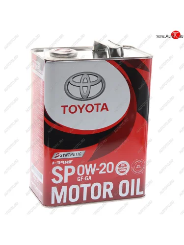 Масло моторное MOTOR OIL SP 08880-13205 синт.4л SAE0W20 TOYOTA TOYOTA 08880-13205