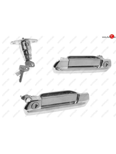 Ручки двери и замок багажника ВАЗ-2106 комплект ДААЗ ДААЗ 2106-6100040-10 ДААЗ 2106-6100040-10