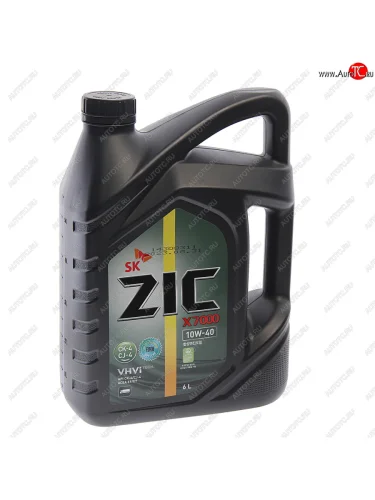 Масло дизельное X7000 CK-4CJ-4SNE9E7 10W40 синт.6л ZIC ZIC 171208a1