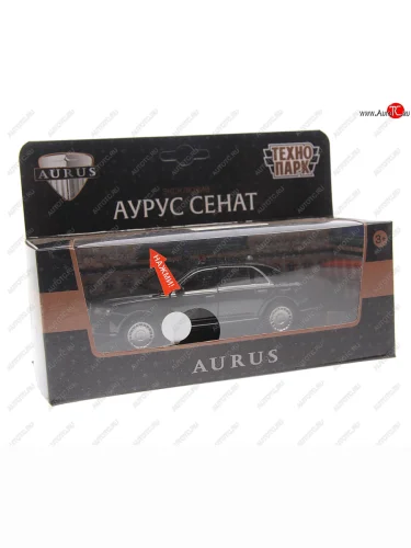 Модель автомобиля AURUS металлическая (свет, звук) ТЕХНОПАРК ТЕХНОПАРК senat-13sl-bk