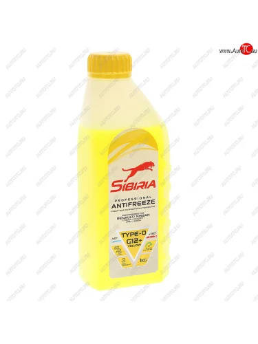 Антифриз желтый -40C 1кг G12+ SIBIRIA SIBIRIA 963894