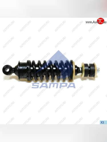 Амортизатор DAF 95XF кабины задний с пружиной (240282 14x40 14x76 OI) SAMPA SAMPA 050.204-01