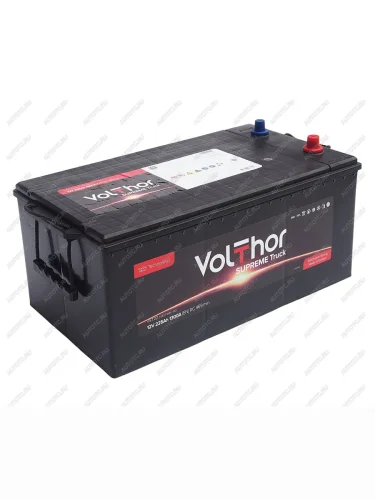 Аккумулятор VOLTHOR Supreme Truck 225Ач обратная полярность VOLTHOR 6ст225(3) 72527